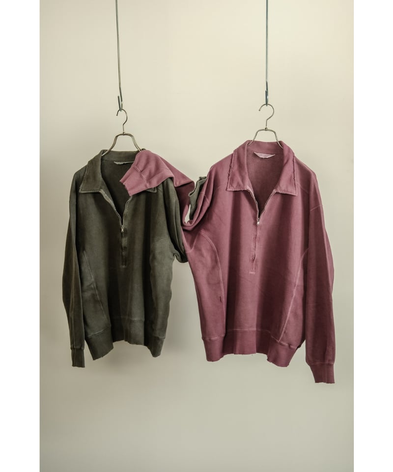 ANCELLM HALF ZIP SWEAT SHIRT | MusterWerk Sud. ANCELLM HALF ZIP SWEAT SHIRT | MusterWerk Sud.