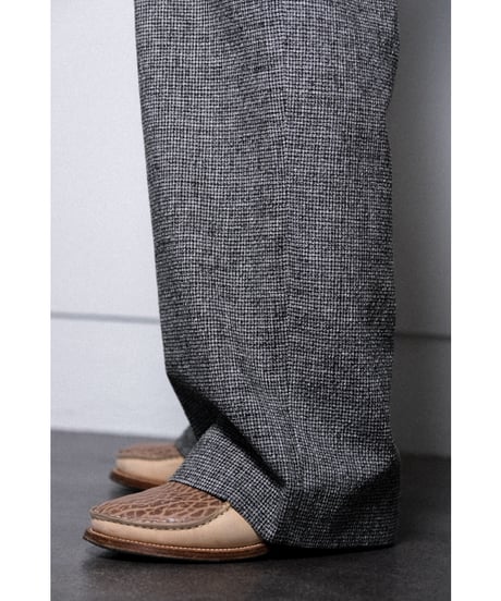 m's braque "Exclusive" TUCKED WIDE PANTS