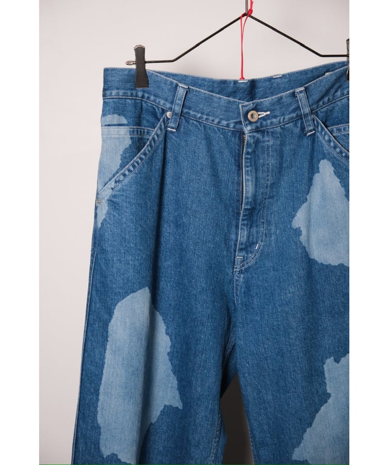ENCOMING SPOTTED DENIM TROUSER | MusterWerk Sud. ENCOMING SPOTTED DENIM TROUSER | MusterWerk Sud.