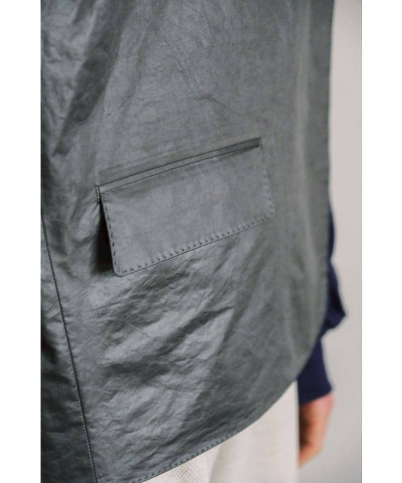 26SS REVERBERATE BAG VEST グレー REVERBERATE BAG VEST | MusterWerk Sud.