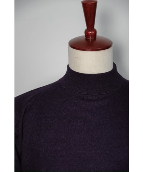 Olde Homesteader RUSTIC JERSEY BOTTOLE NECK SWEATER