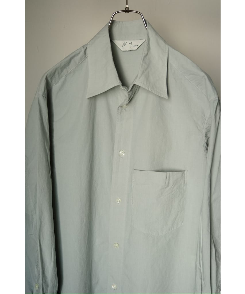 ANCELLM DYED SHRINK OVER SHIRT | MusterWerk Sud 