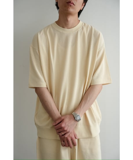 ULTERIOR SOFT DRY SHORT LOOP TERRY SWEAT TEE