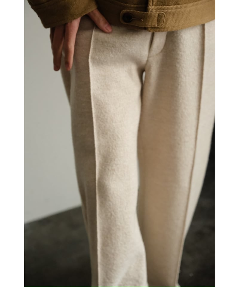 Olde H & Daughter BOILED WOOL SLACKS | MusterWe