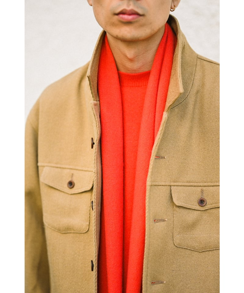 Olde H & Daughter AGED CASHMERE SCARF | MusterW