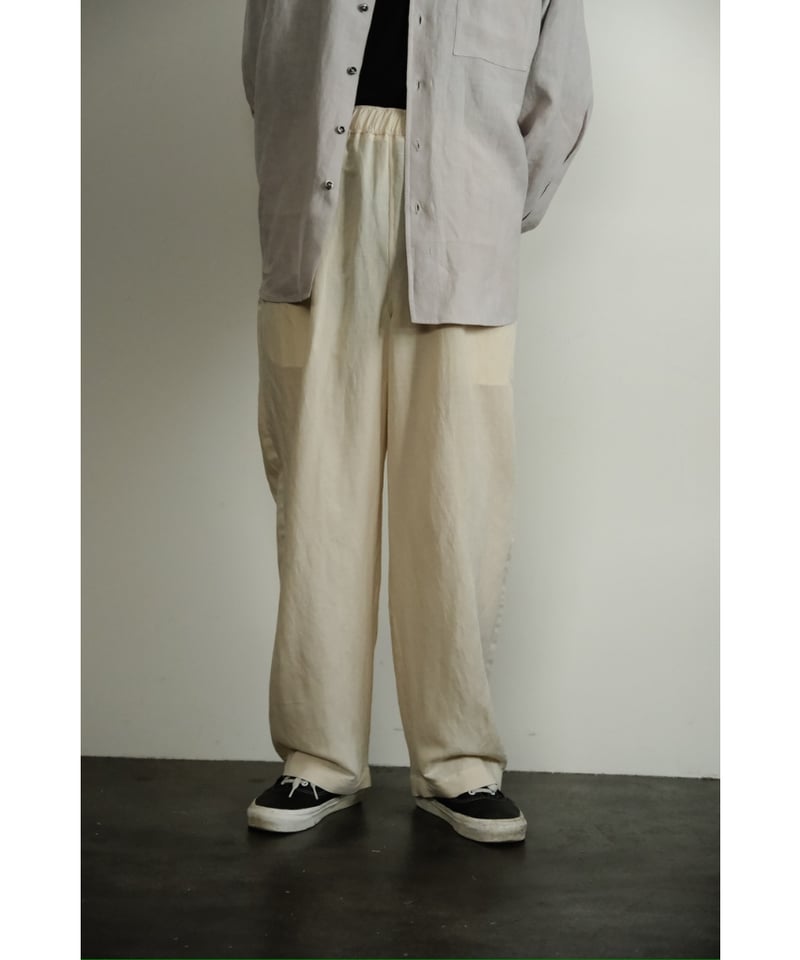 Grosch LINEN EASY TROUSERS ゴーシュ GORSCH LINEN EASY TROUSERS - Blog
