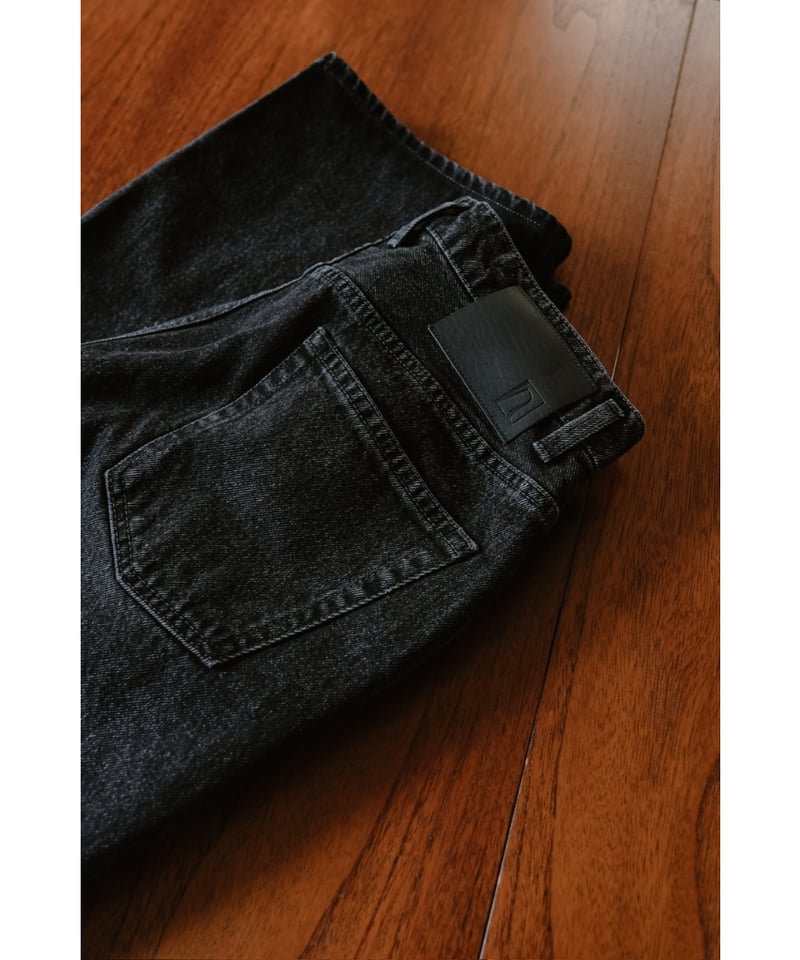 【新品タグ付】nakedgauge ASHLEY JEANS BLACK nakedgauge ASHLEY JEANS ”BLACK”［ブラック］ - Maiden Voyage