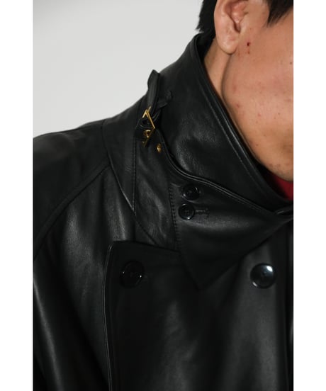 CCU DOUBLE BREASTED HALF COAT