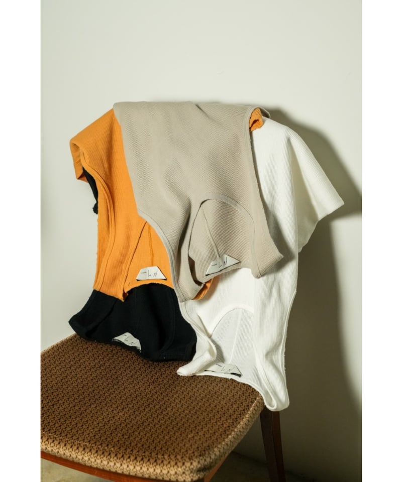 ANCELLM DAMAGE WAFFLE TANK TOP | MusterWerk Sud.