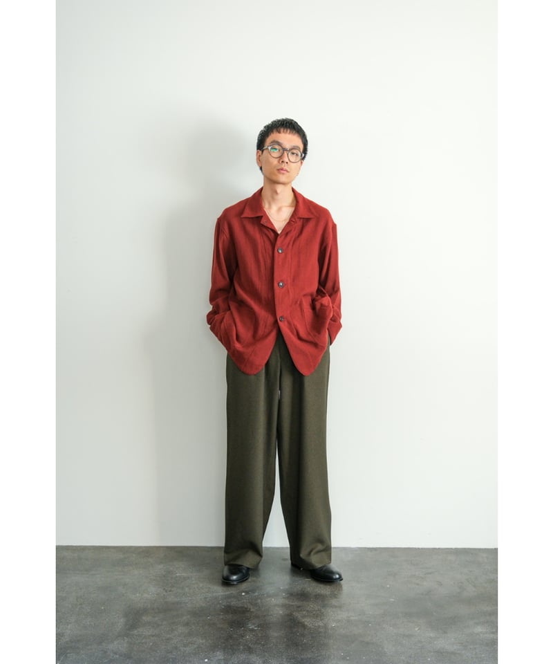 ULTERIOR WOOL SILK MESH SH-COVERALL | MusterWer