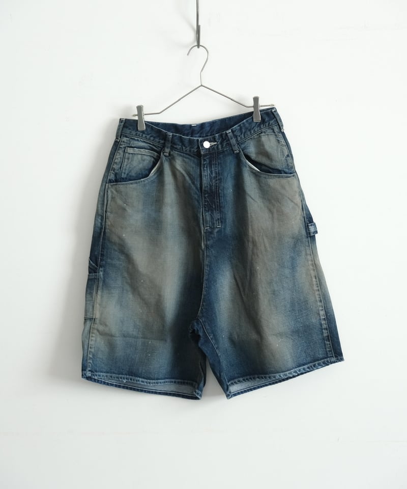 ANCELLM DENIM PAINTER SHORTS | MusterWerk Sud.