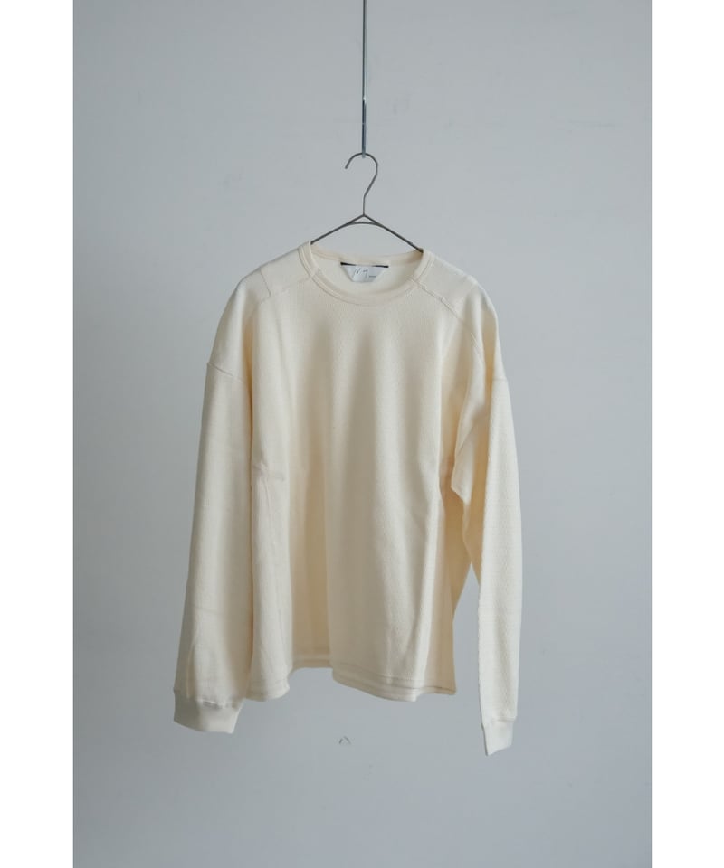 ANCELLM WAFFLE CREW NECK LS | MusterWerk Sud.