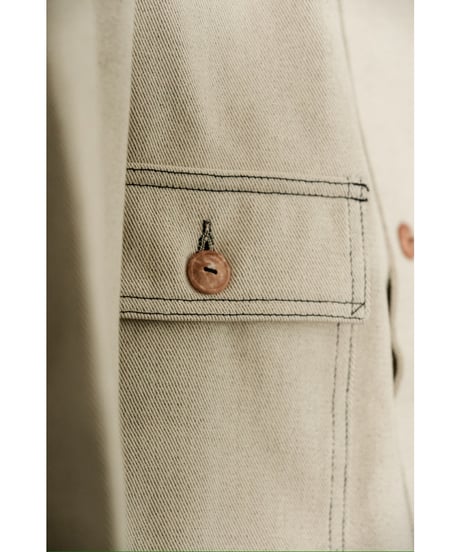 FAUVES CARPENTER JACKET - DENIM-