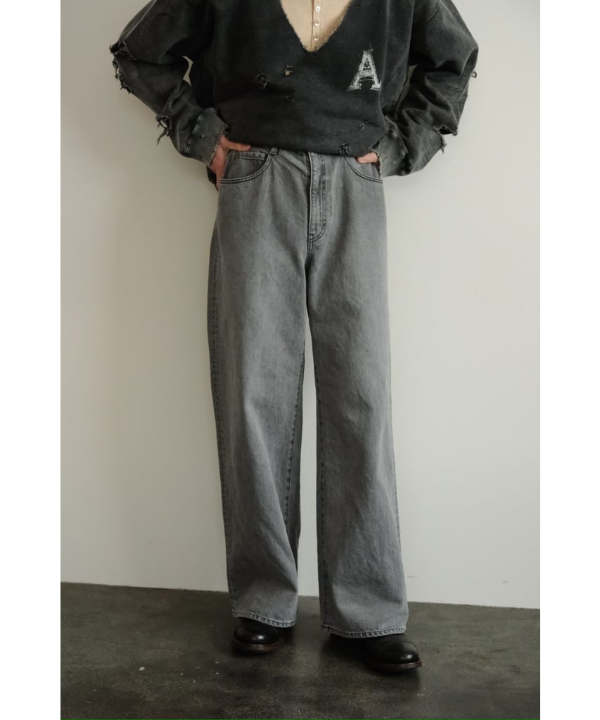 nakedgauge ROBERTS BLACK BLEACHED | MusterWerk