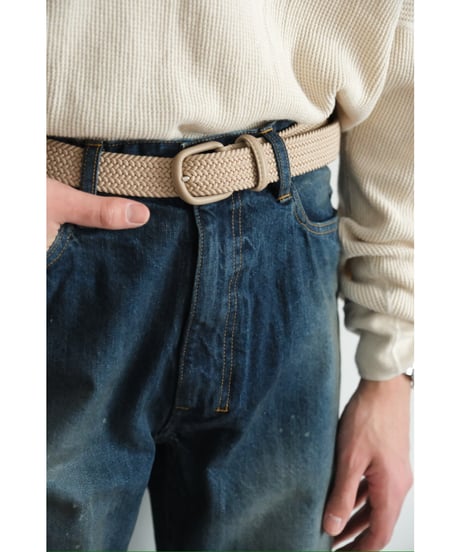 ANCELLM #07 SLIM STRAIGHT 5P DENIM PANTS