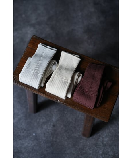 Olde Homesteader Plain Rib Socks