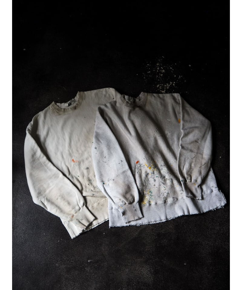 ANCELLM HAND PAINTING SWEAT SHIRT | MusterWerk 