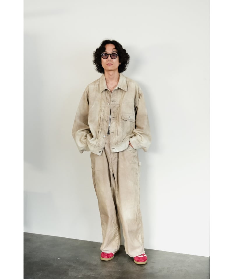 ANCELLM CORDED VELVETEEN PAINTER PANTS | Muster ANCELLM CORDED VELVETEEN PAINTER PANTS | Muster