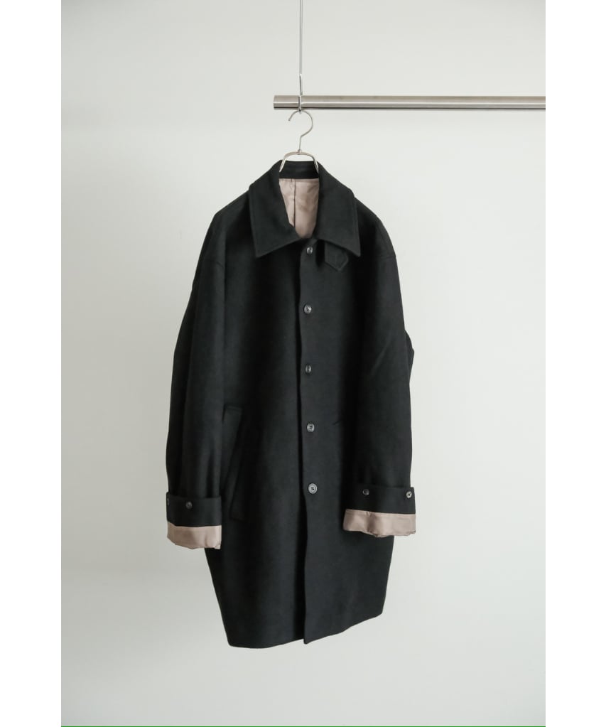 SASAKI SATORU Soutien collar long sleeve coat |