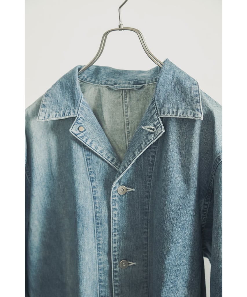 ジャケット・アウター ULTERIOR#25AW#FADED LIGHT DENIM#COVERALL ULTERIOR FADED LIGHT DENIM COVERALL | MusterWer
