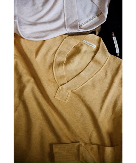Olde Homesteader "EXTRA COTTON JERSEY" Y Neck Long Sleeve