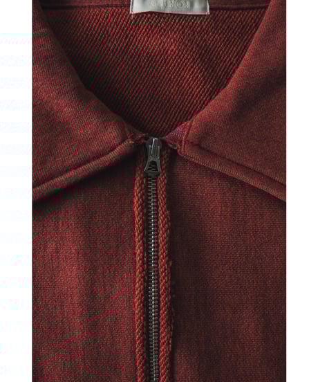 ULTERIOR FADED SILKY TERRY RW HALF ZIP P/O