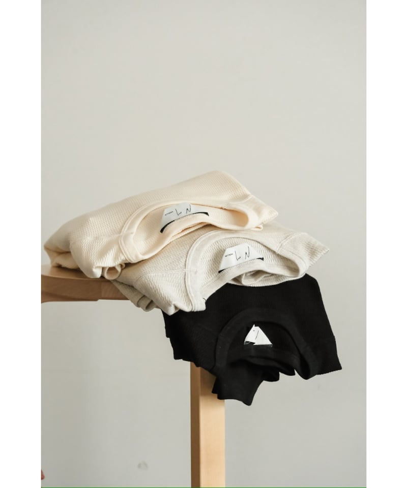 ANCELLM WAFFLE CREW NECK LS | MusterWerk Sud.