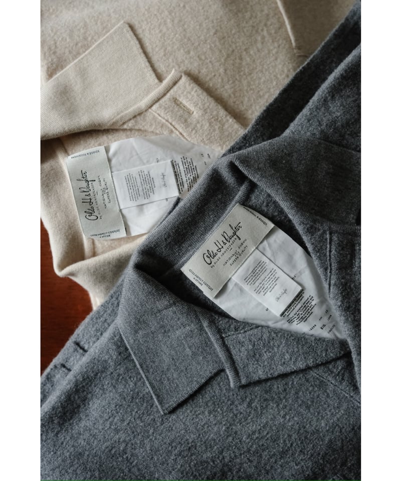 Olde H & Daughter BOILED WOOL SHIRTS JK | Muste