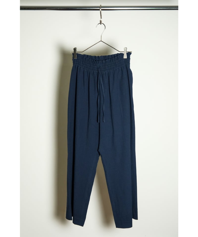 POSTELEGANT Cotton Linen Stripe Wide Trouser | POSTELEGANT Cotton Linen Stripe Wide Trouser |