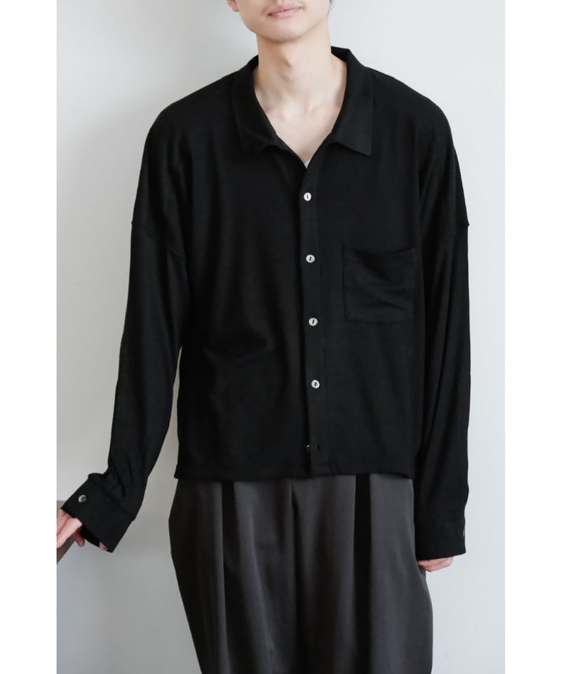 ANCELLM CAS/SIL KIMONO KNIT SHIRT | MusterWerk