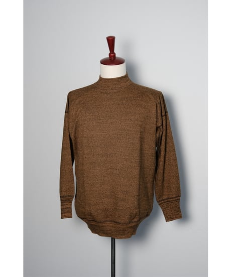 Olde Homesteader RUSTIC JERSEY BOTTOLE NECK SWEATER