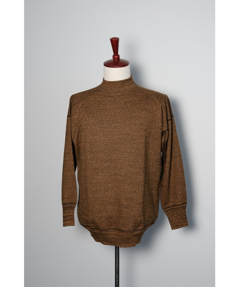 Olde Homesteader RUSTIC JERSEY BOTTOLE NECK SWE Olde Homesteader RUSTIC JERSEY BOTTOLE NECK SWE