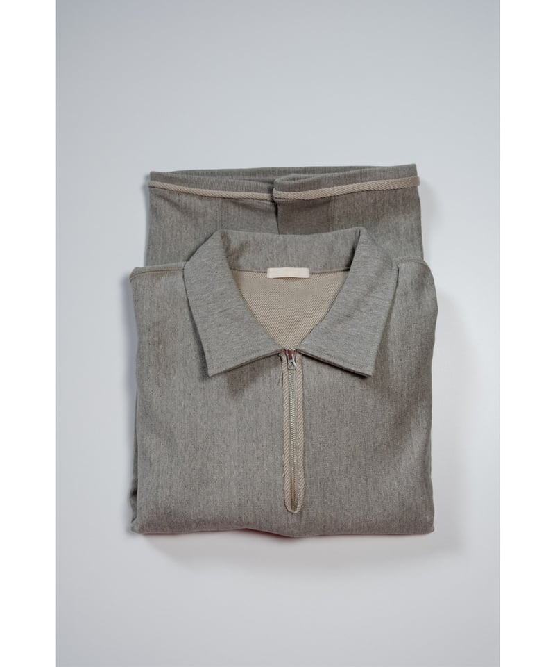 ULTERIOR FADED SILKY TERRY RW HALF ZIP P/O | Mu