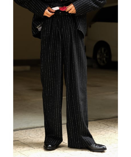 m's braque "Exclusive" TUCKED BAGGY PANTS