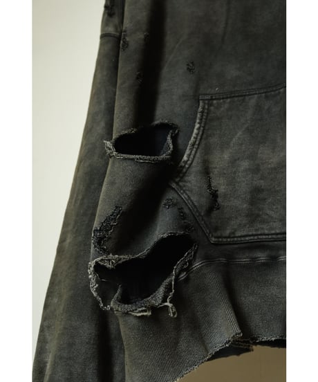 ANCELLM AGING CRASH HOODIE