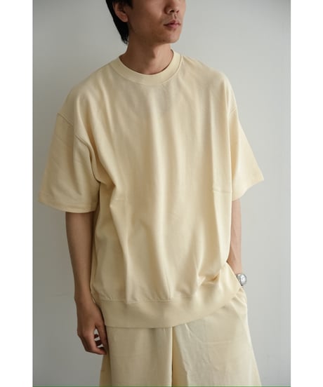 ULTERIOR SOFT DRY SHORT LOOP TERRY SWEAT TEE