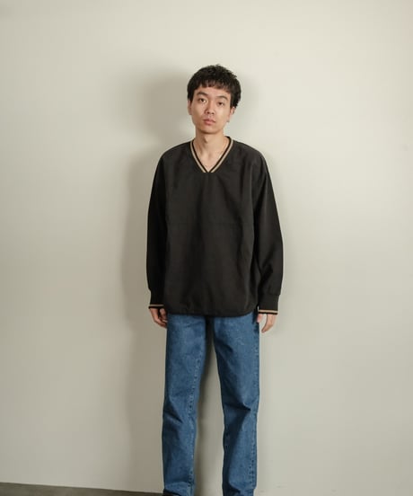 ANCELLM C/N PULLOVER SHIRT