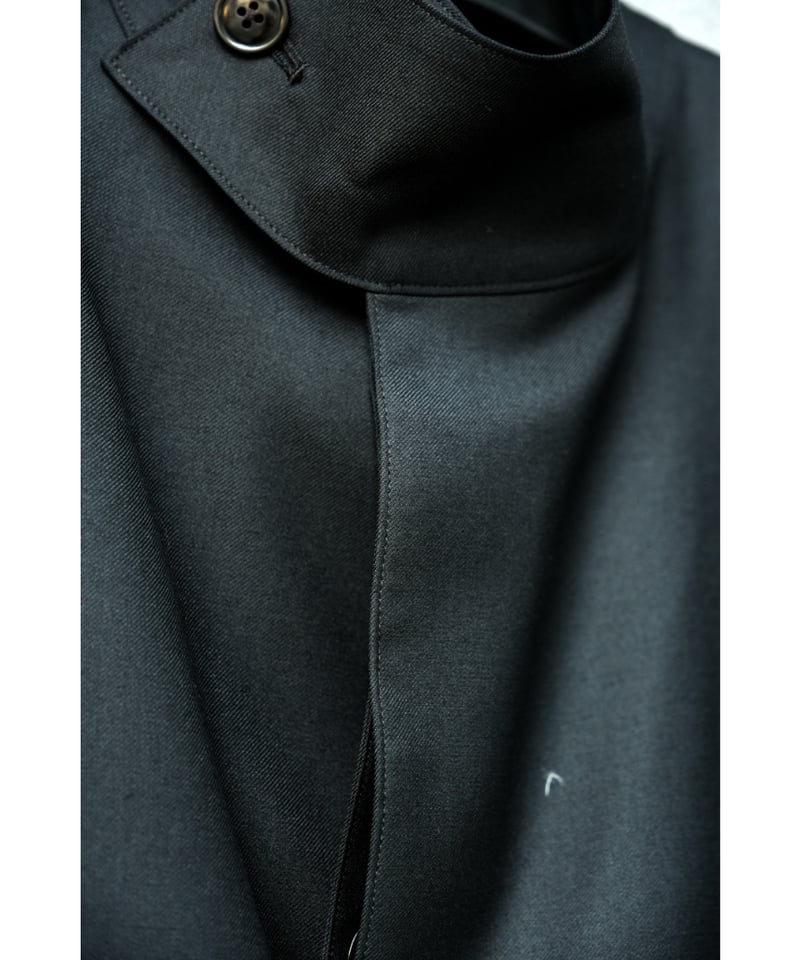REVERBERATE STAND COLLAR COAT | MusterWerk Sud.
