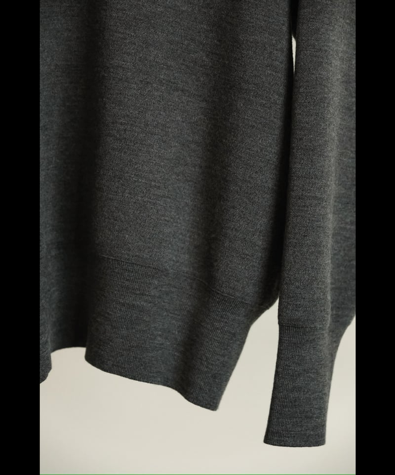 Olde H & Daughter WOOL KNIT TRACK HALF ZIP | Mu