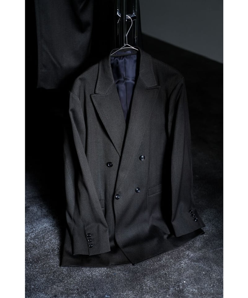 ジャケット・アウター ULTERIOR MelangeWool GabardineD/BJacket ULTERIOR MelangeWool GabardineD/BJacket ULTERIOR MELANGI