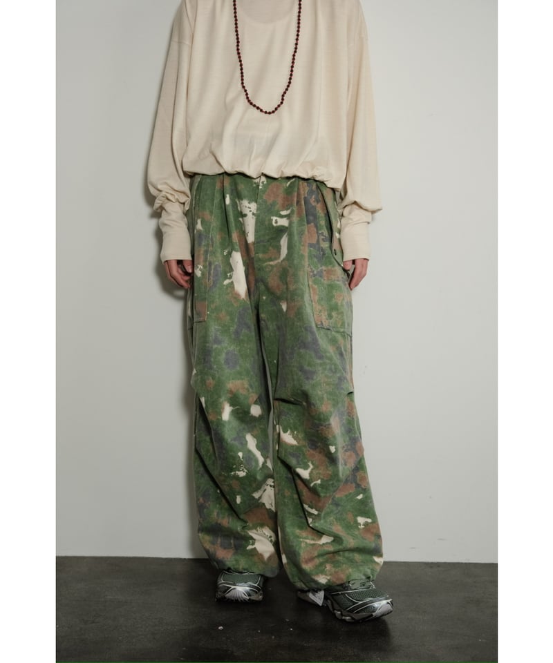 パンツ Gurank Cargo pants camouflage Gurank - Cargo pants camouflage - BLUE NEON