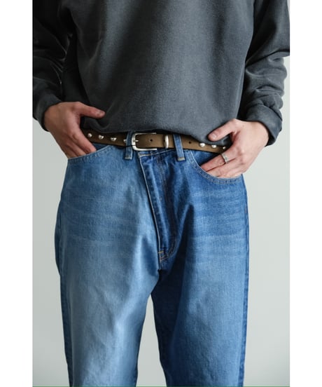 The DUFFER N NEPHEWS SPLIT DENIM PANTS