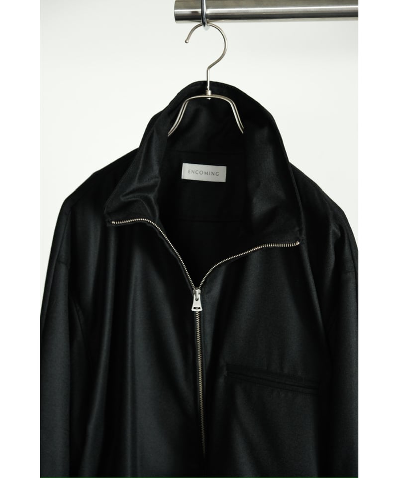 ジャケット・アウター ENCOMING ENCOMING（インカミング）FRONT ZIP BLOUSON / BLUE GREY 公式