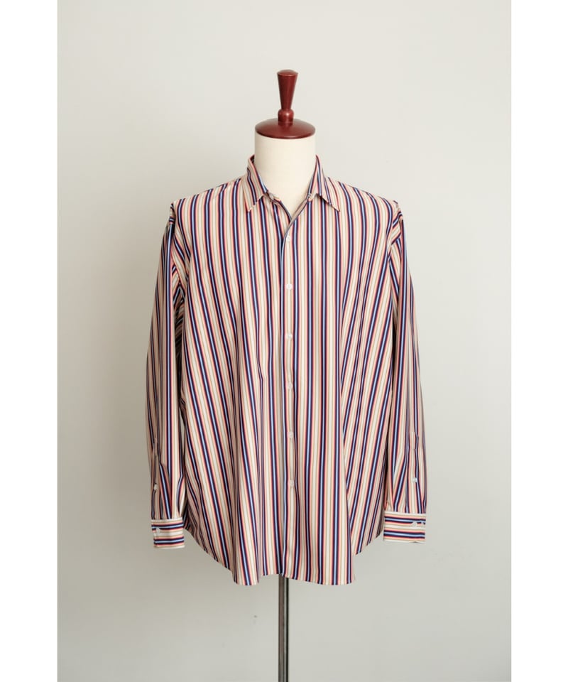 KANEMASA PHIL. 46G Atmosphere Stripe L/S Shirt
