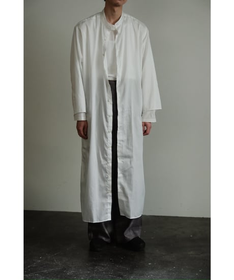 m's braque STAND COLLAR KAFTAN SHIRT