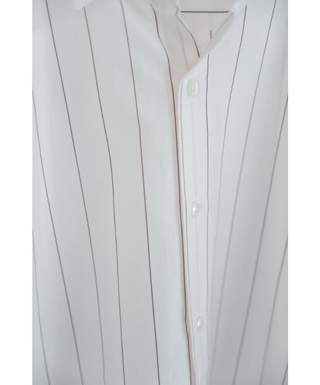 KANEMASA PHIL. 46G Atmosphere Stripe Shirt