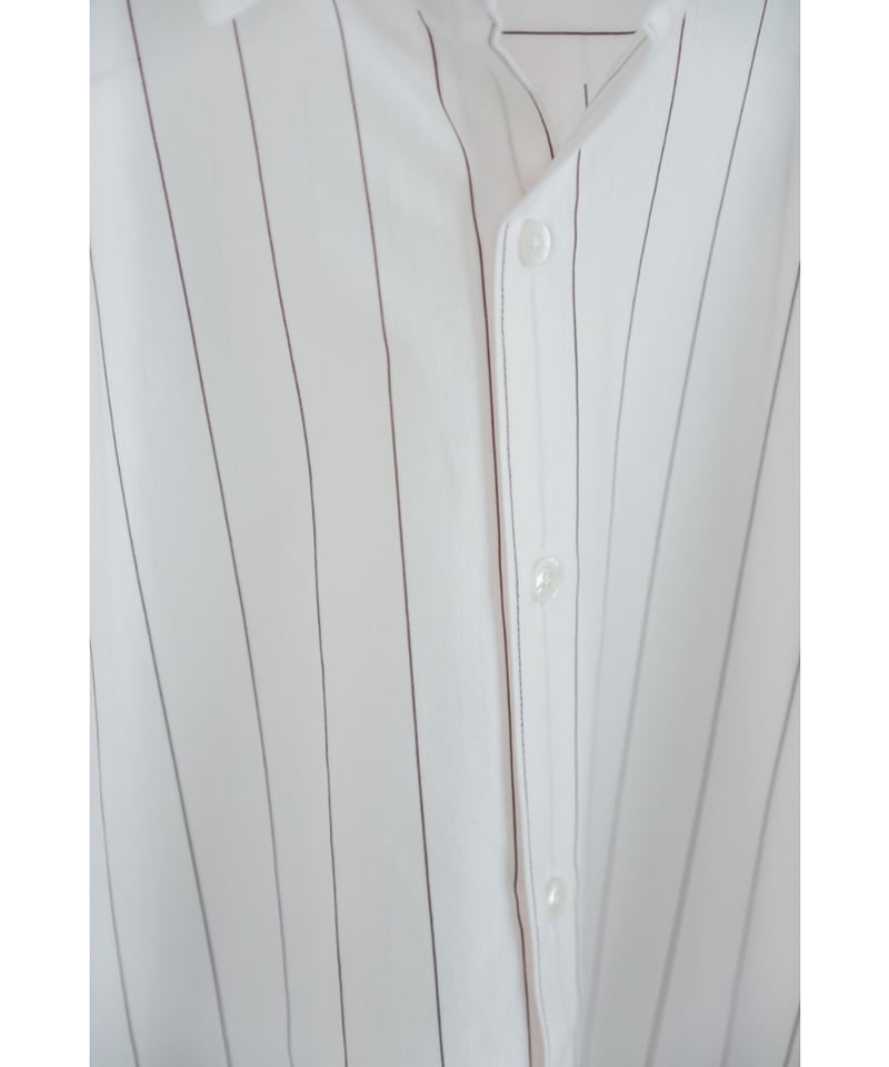 KANEMASA PHIL. 46G Atmosphere Stripe Shirt | Mu