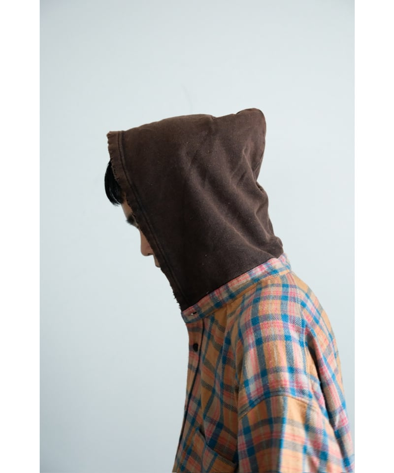 ANCELLM NEL CHECK HOODIE SHIRT | MusterWerk Sud.