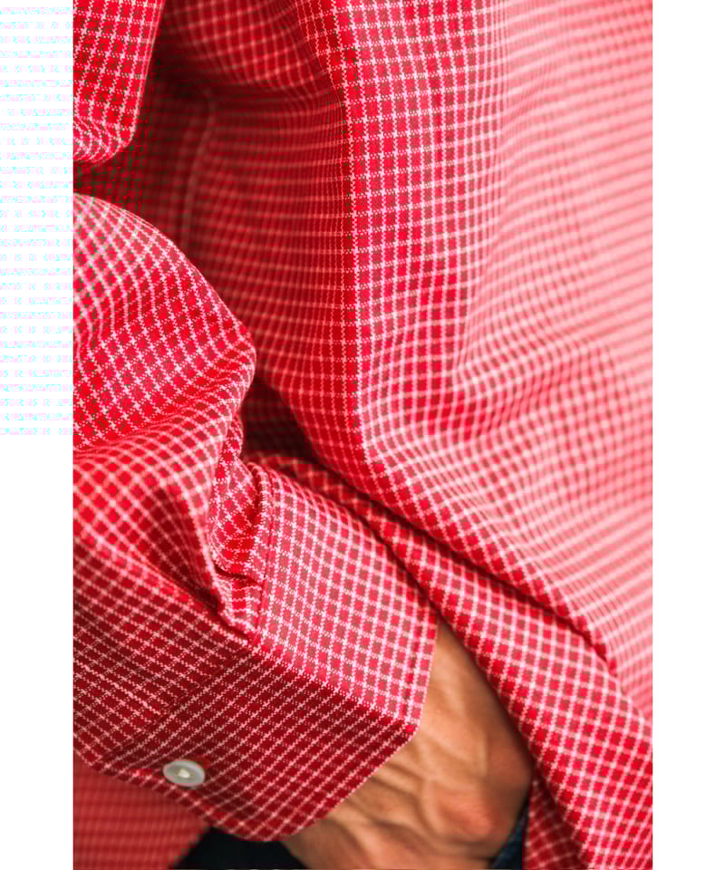 KANEMASA PHIL. 36G Atmosphere Check Shirt | Mus