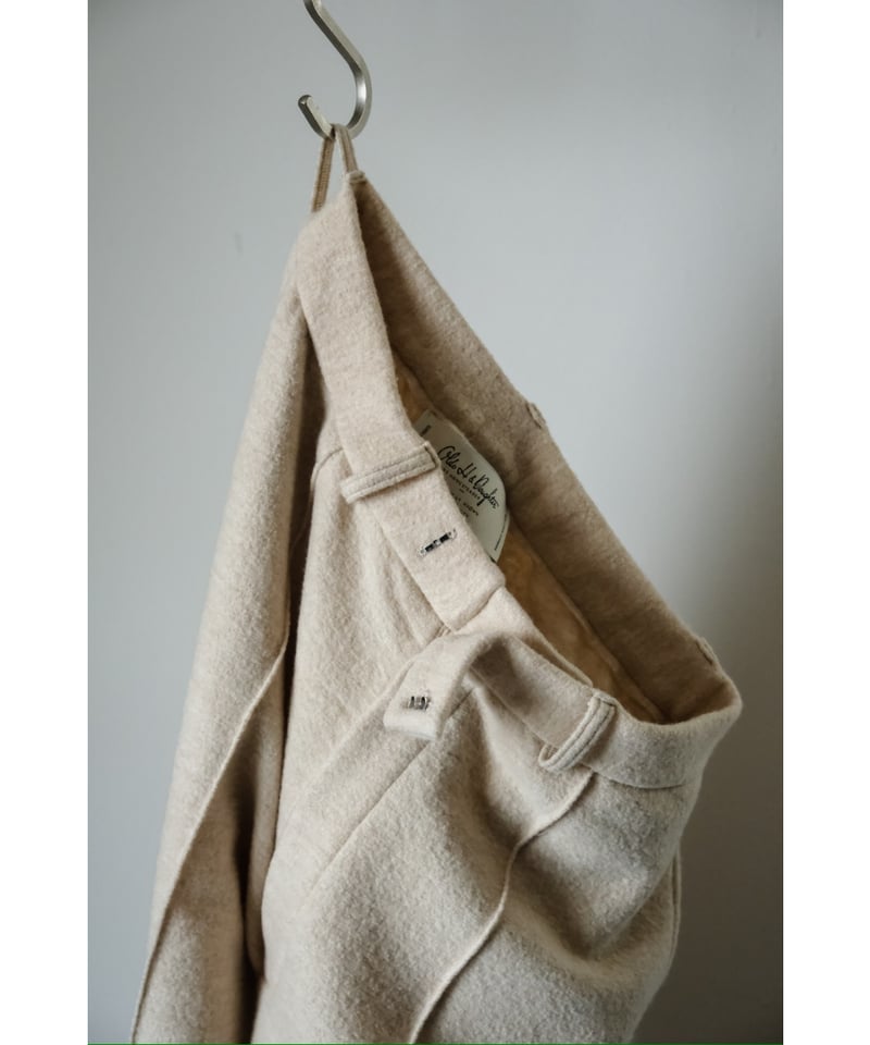 Olde H & Daughter BOILED WOOL SLACKS | MusterWe